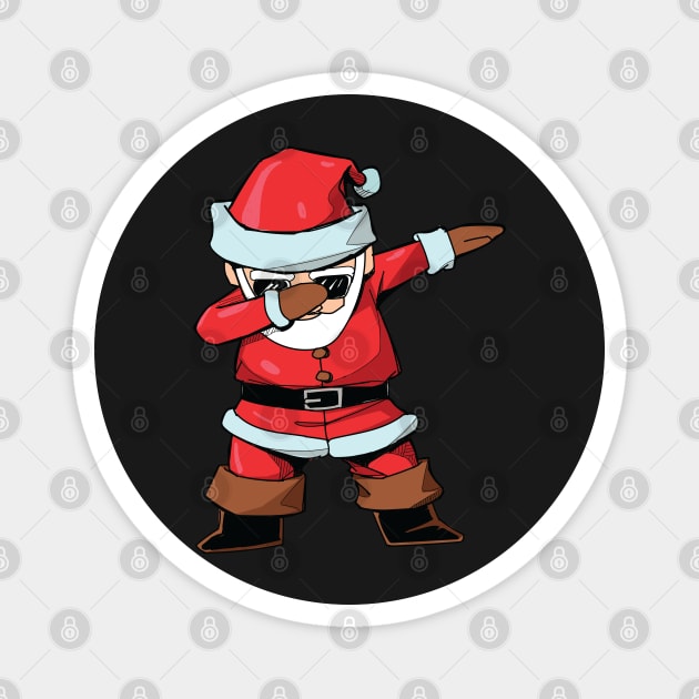 Dabbing Santa Claus - Funny Christmas Dab X-mas Gifts product Magnet by theodoros20